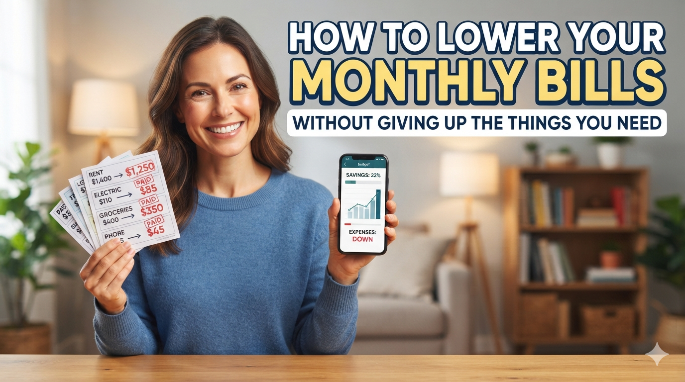How to Lower Your Monthly Bills Without Giving Up the Things You Need