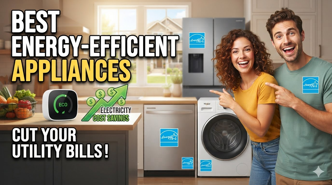 Best Energy-Efficient Appliances That Can Lower Your Utility Bills