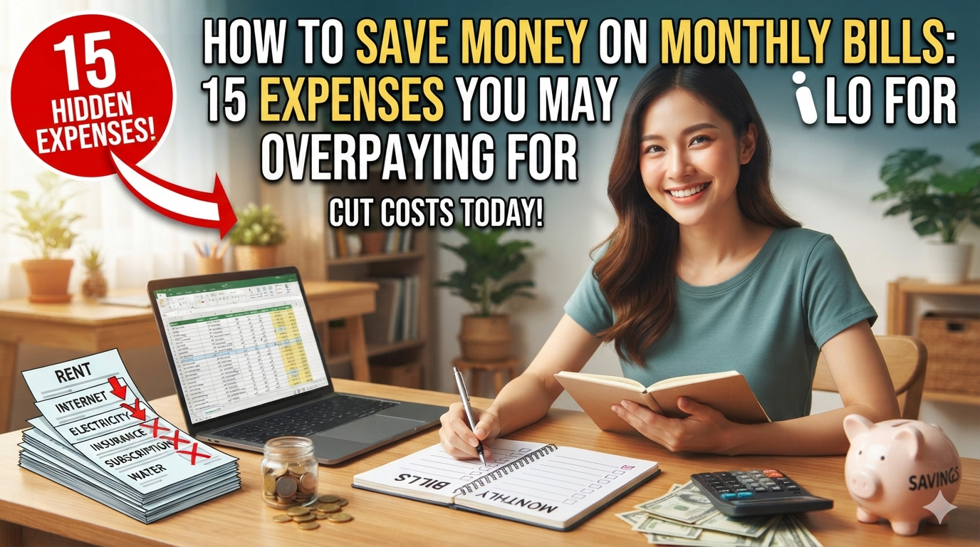 How to Save Money on Monthly Bills: 15 Expenses You May Be Overpaying For