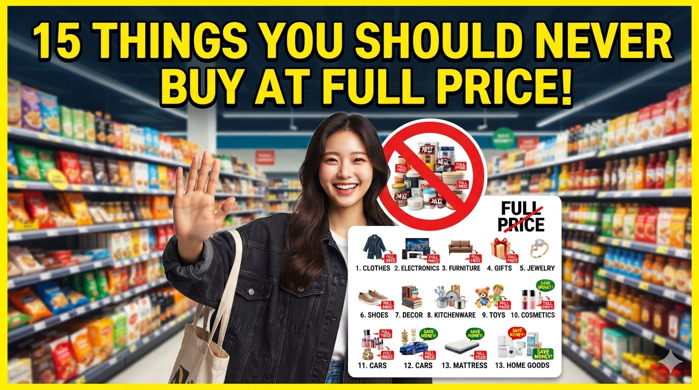 15 Things You Should Stop Buying at Full Price