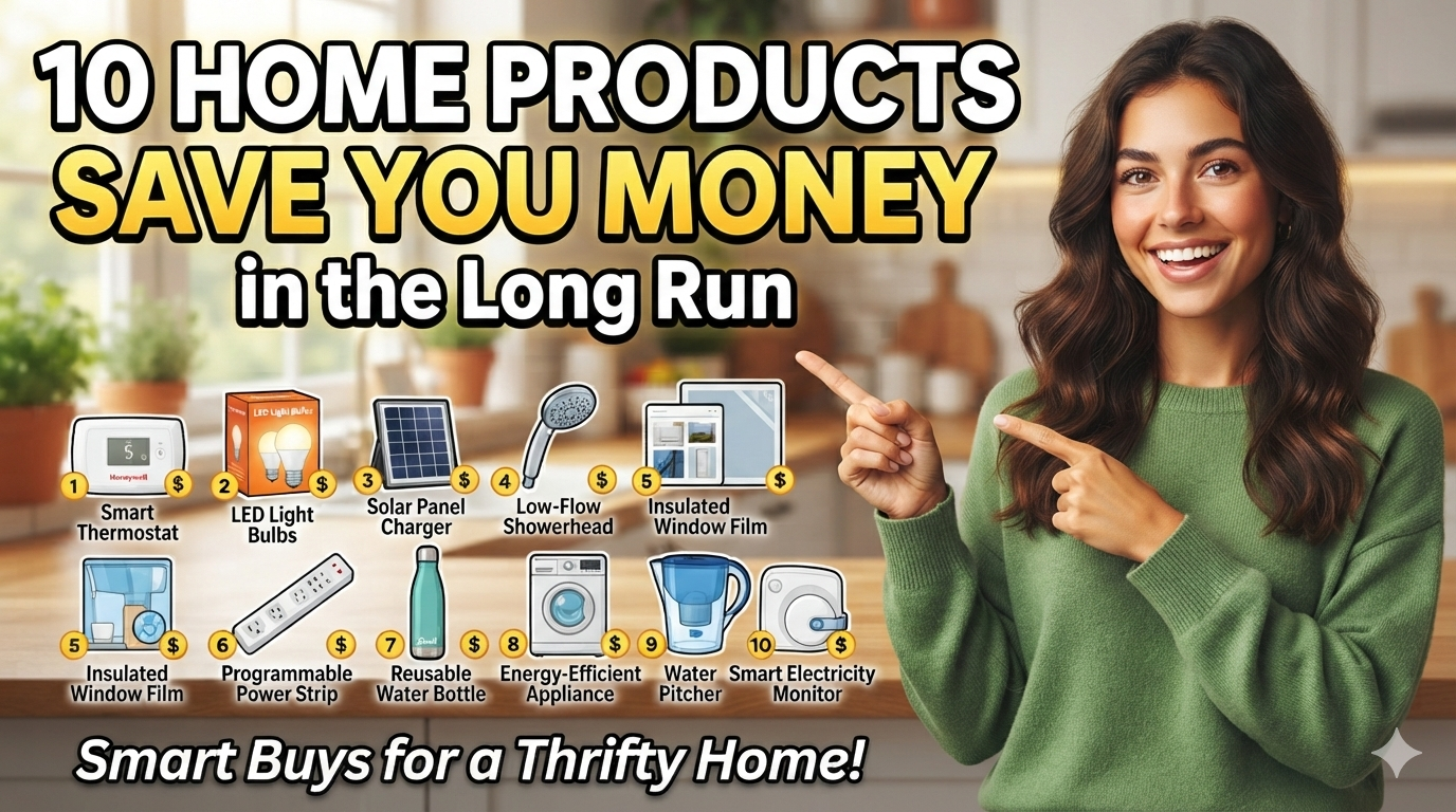 10 Home Products That Can Save You Money in the Long Run
