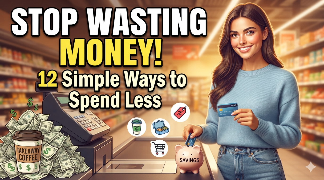 How to Stop Wasting Money on Everyday Purchases: 12 Simple Ways to Spend Less